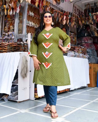 Basil Charm Bohemian Mirror Embroidered Kurta
