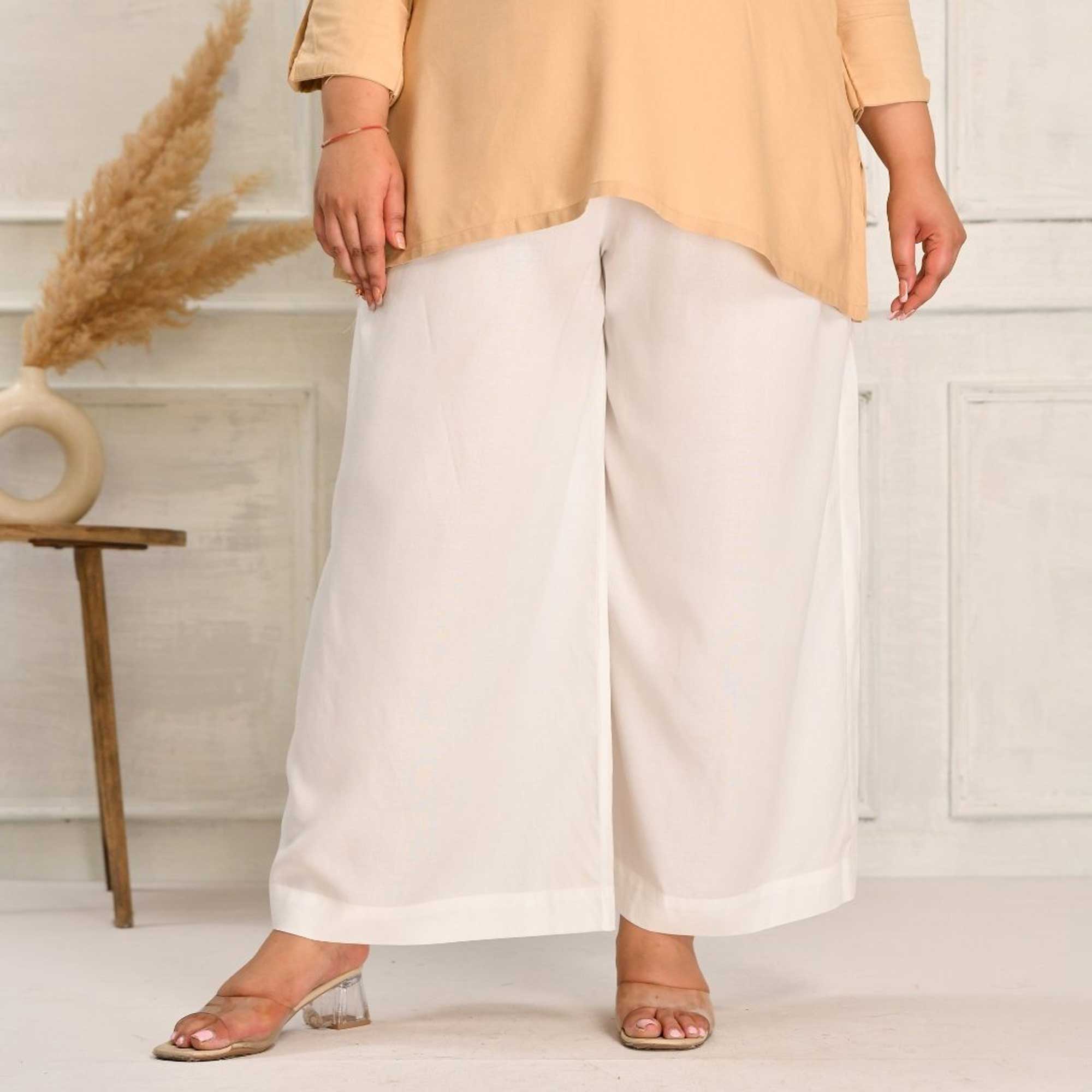 Plus Size Wide Leg Pants (Palazzos) Plus Size Wide Leg Pants (Palazzos)