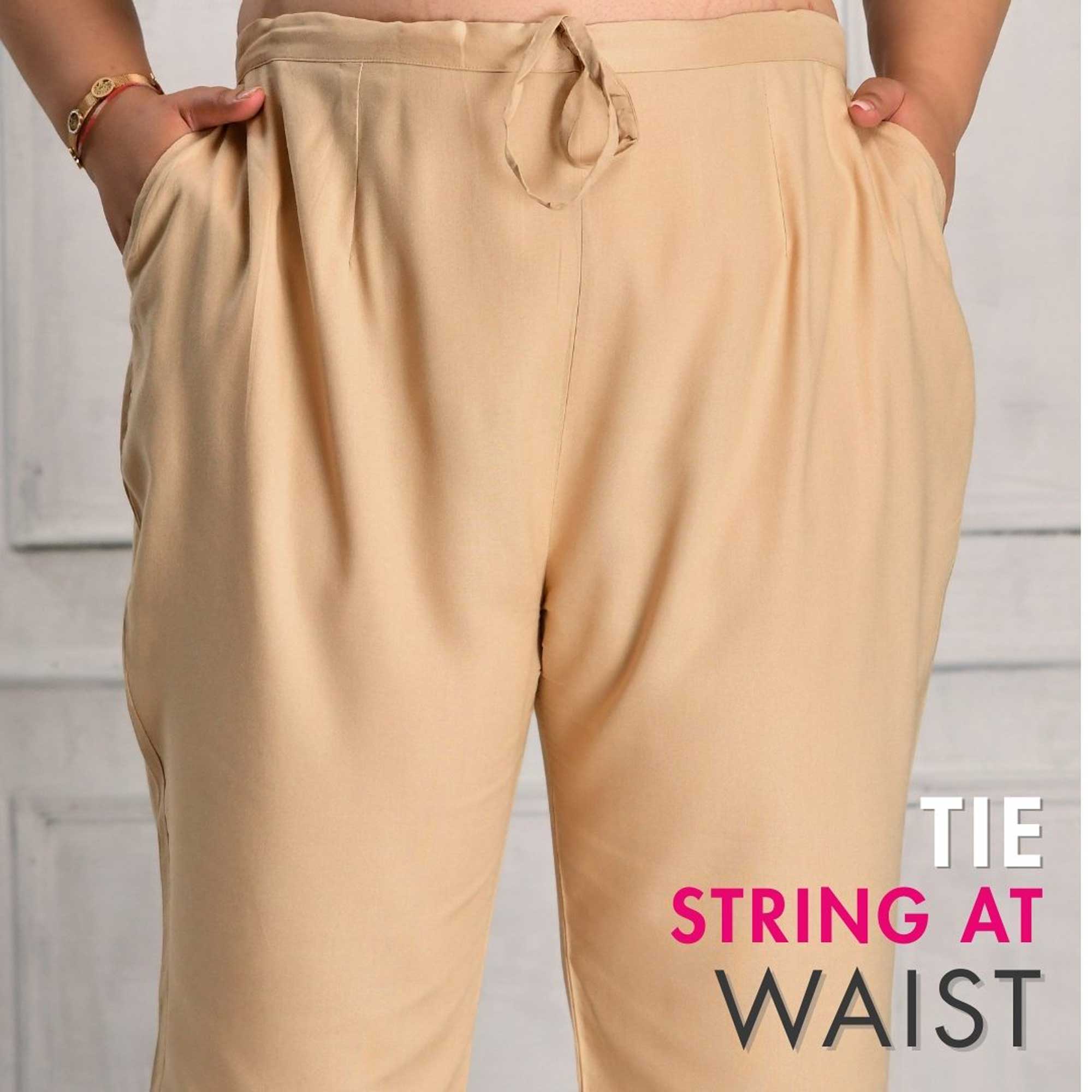 Plus Size Narrow Fit Rayon Pants Plus Size Narrow Fit Rayon Pants