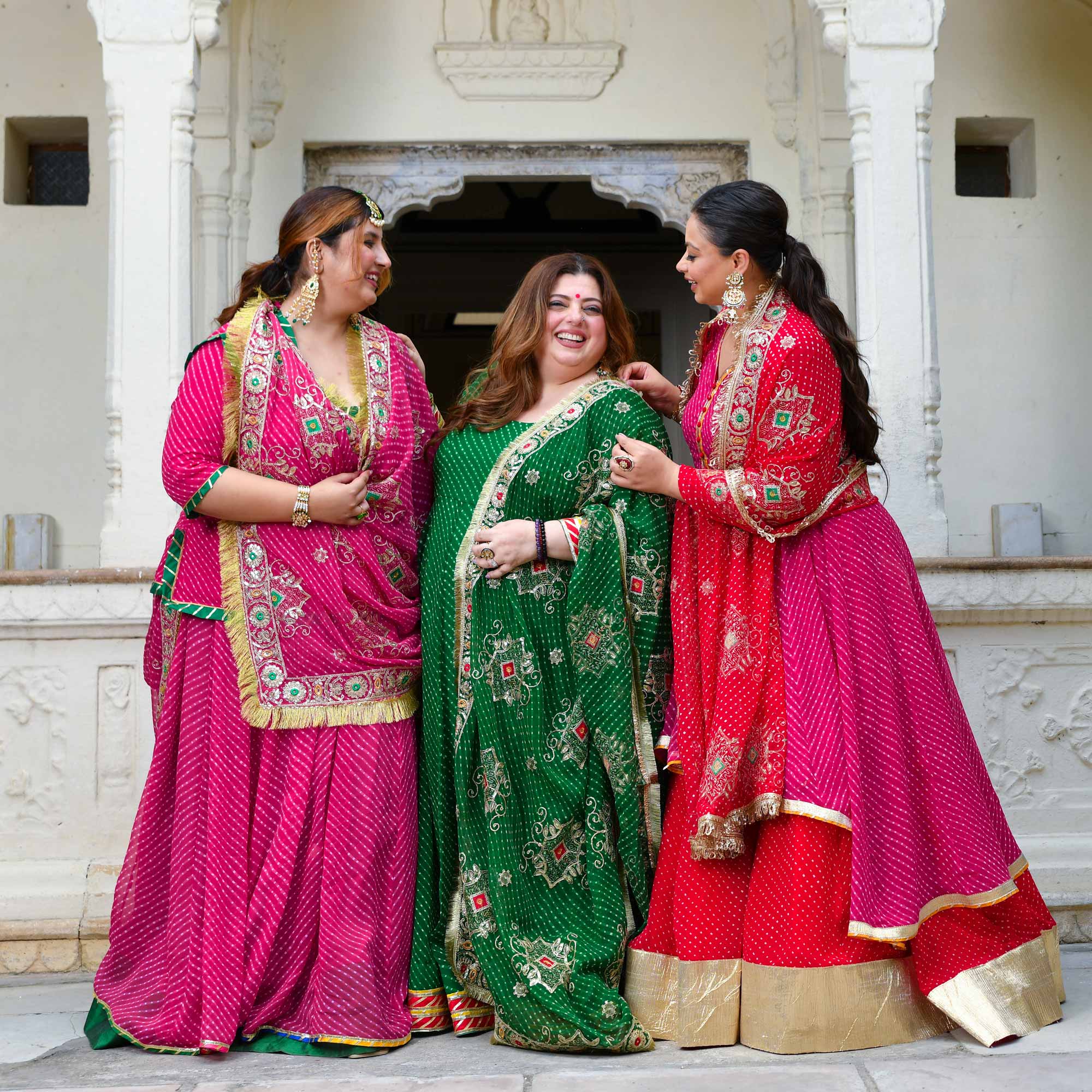 Utsav Ka Noor- Deep Green Mothra Embroidered Anarkali Set Utsav Ka Noor- Deep Green Mothra Embroidered Anarkali Set