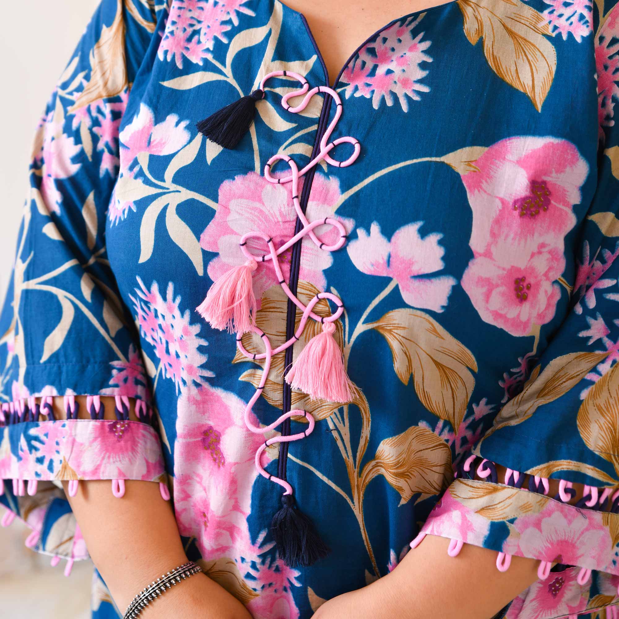 The Sky Is Pink Floral Co-Ord Set The Sky Is Pink Floral Co-Ord Set