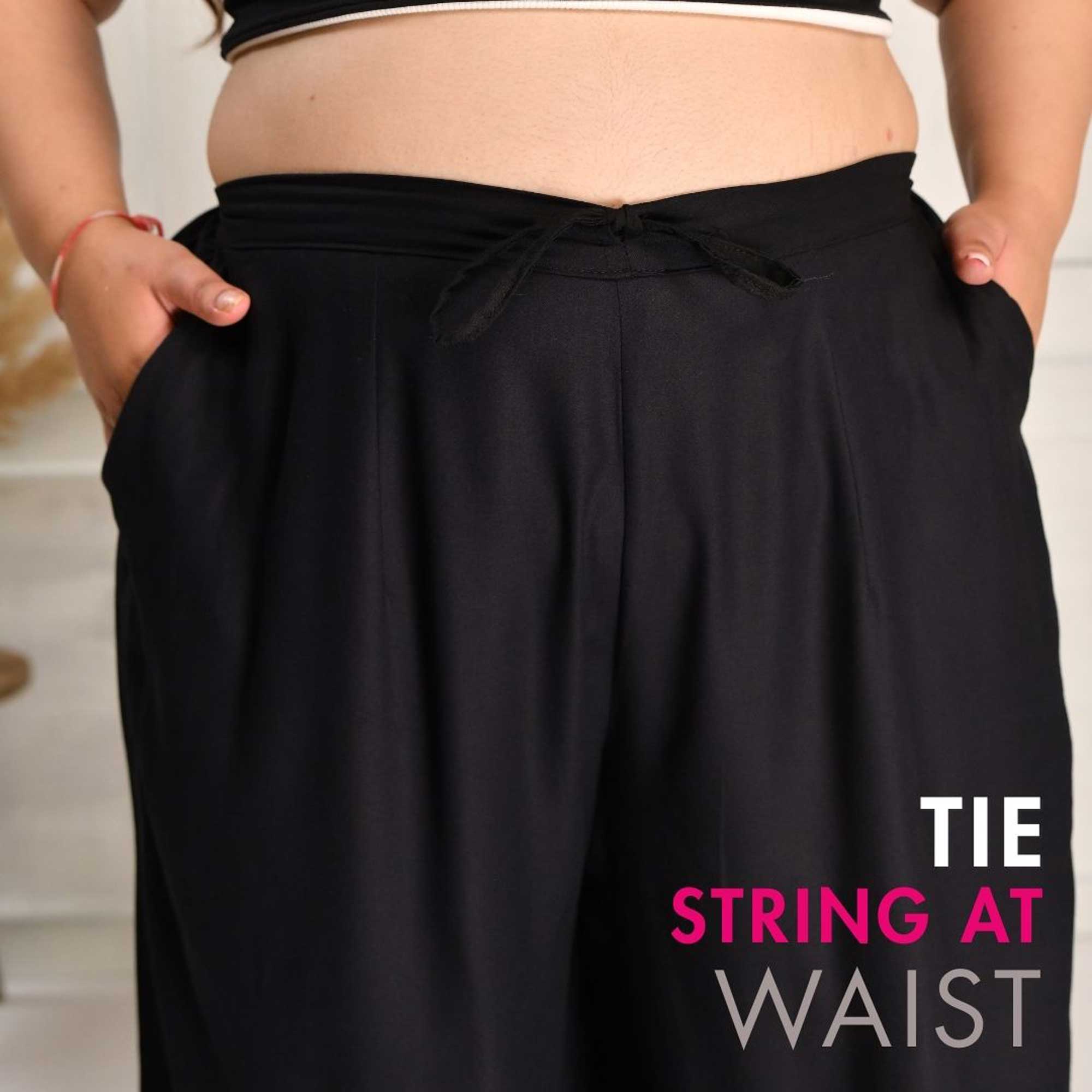 Plus Size Wide Leg Pants Combo 6 (Black, Beige, White) Plus Size Wide Leg Pants Combo 6 (Black, Beige, White)