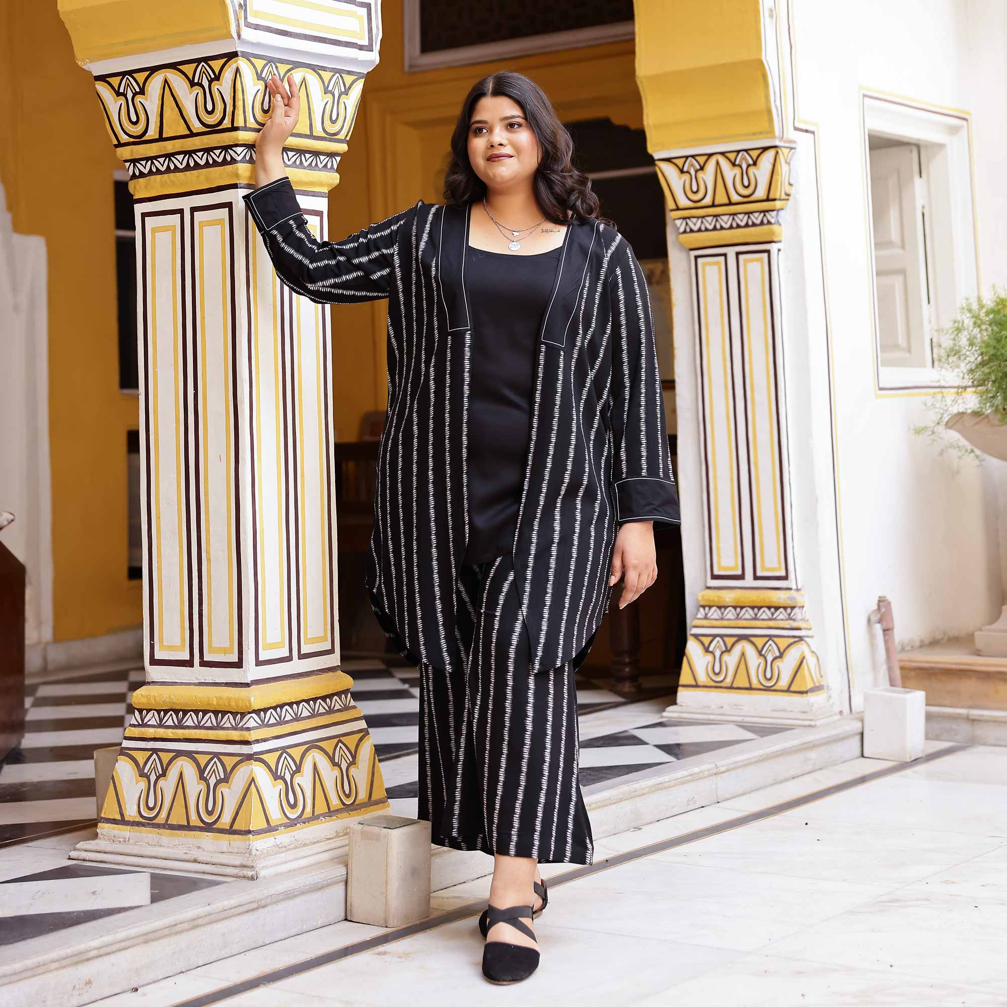 Joystic Jazz Cotton Lycra Stretchable Co-Ord Set Joystic Jazz Cotton Lycra Stretchable Co-Ord Set