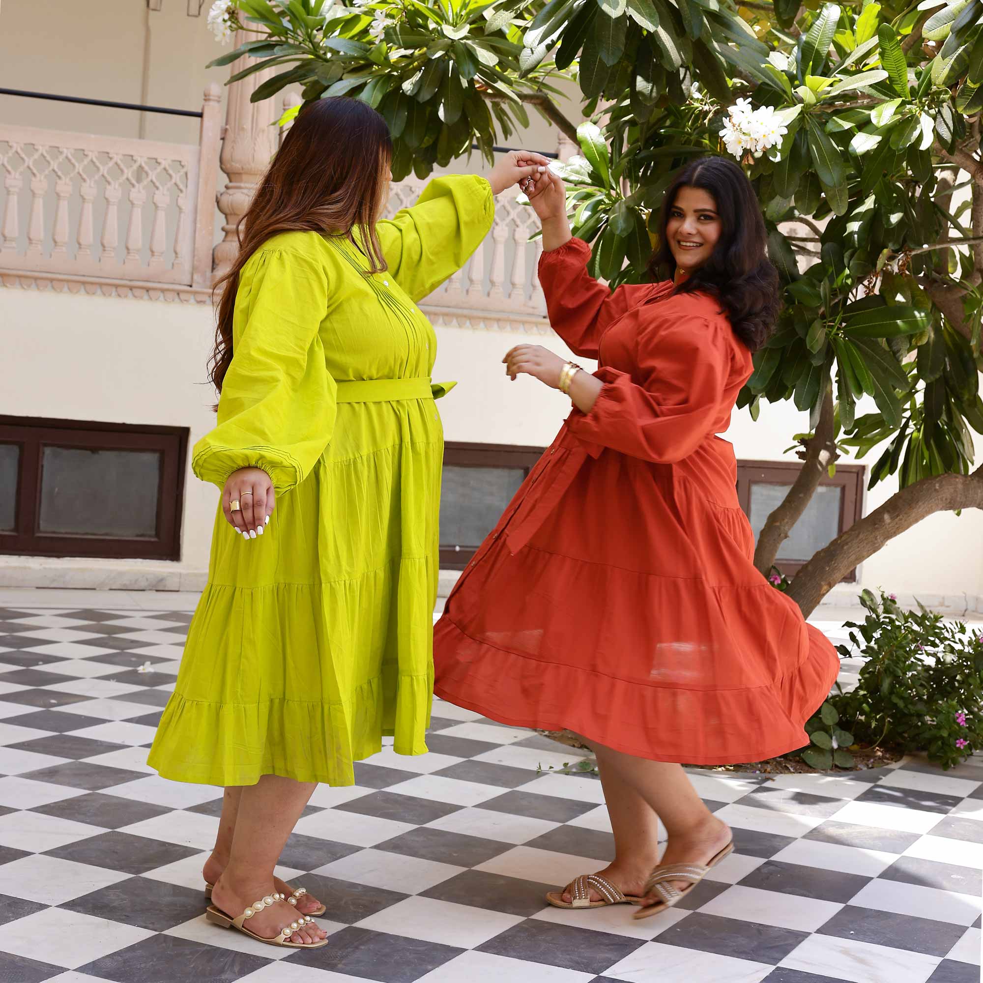 Lime Pop Cotton Dress Lime Pop Cotton Dress