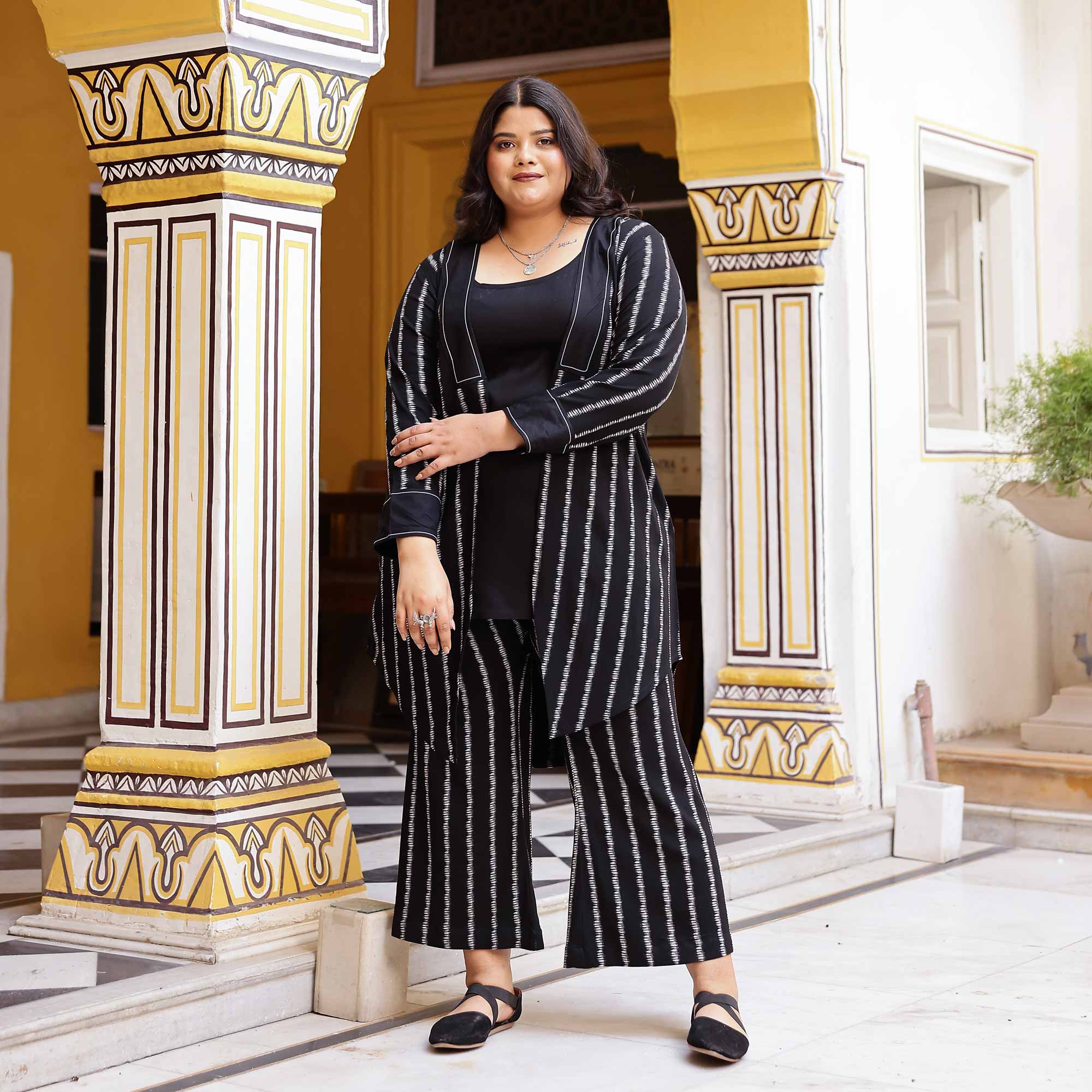Joystic Jazz Cotton Lycra Stretchable Co-Ord Set Joystic Jazz Cotton Lycra Stretchable Co-Ord Set