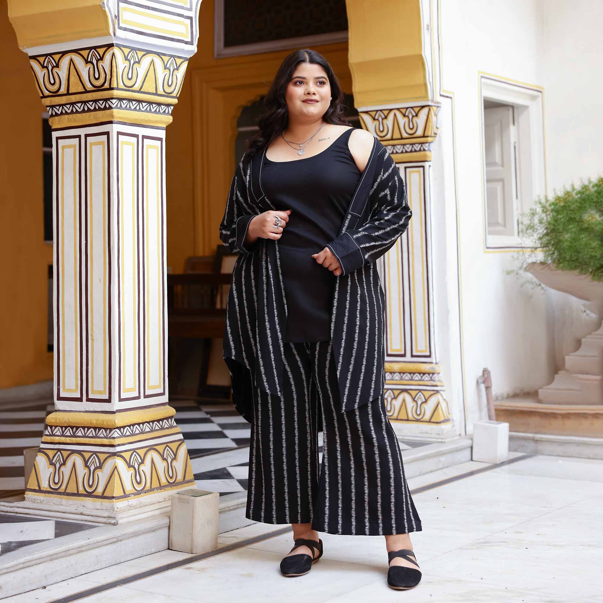 Joystic Jazz Cotton Lycra Stretchable Co-Ord Set Joystic Jazz Cotton Lycra Stretchable Co-Ord Set